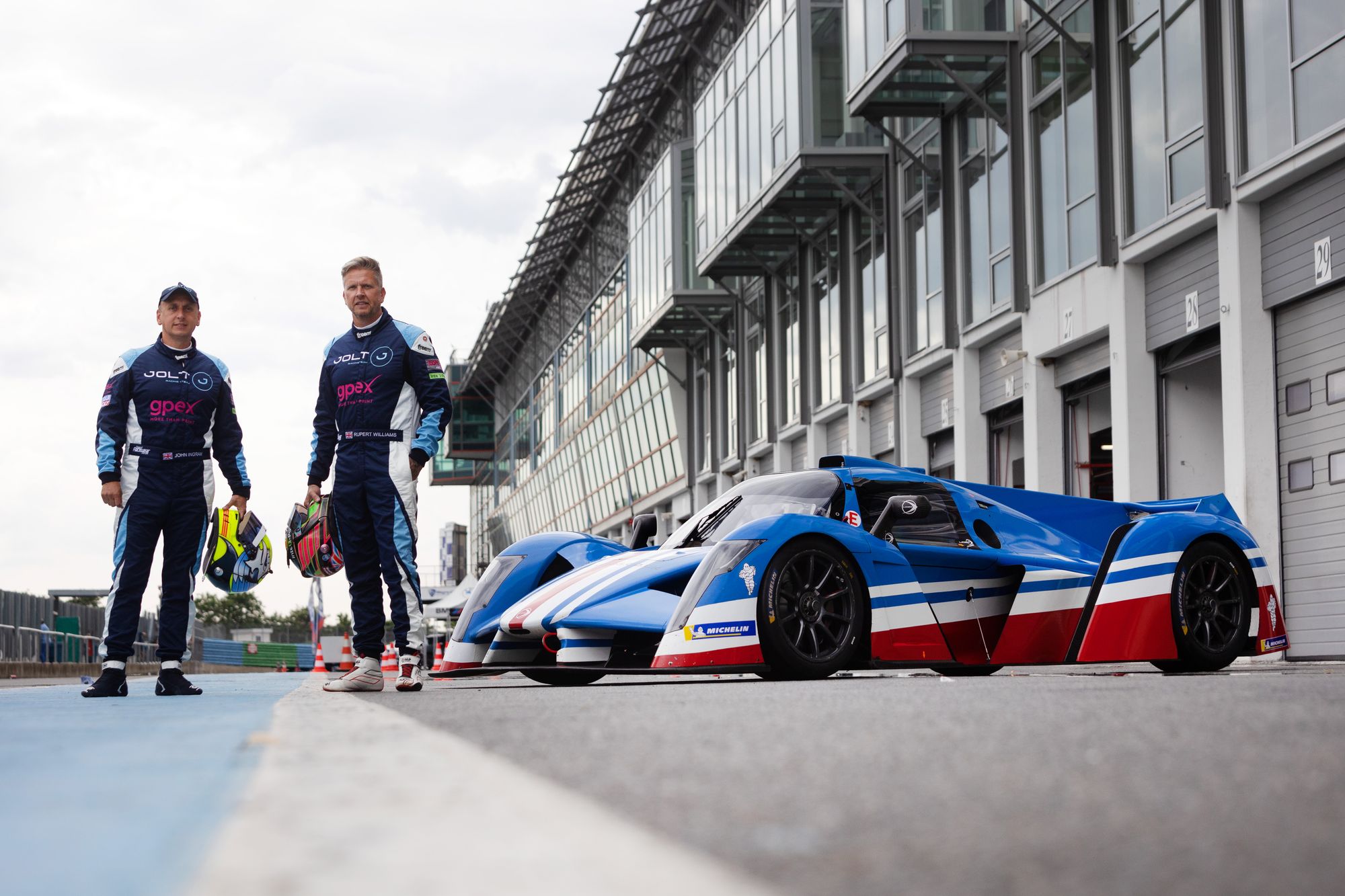 Testing the Ligier JSP4 Prototype