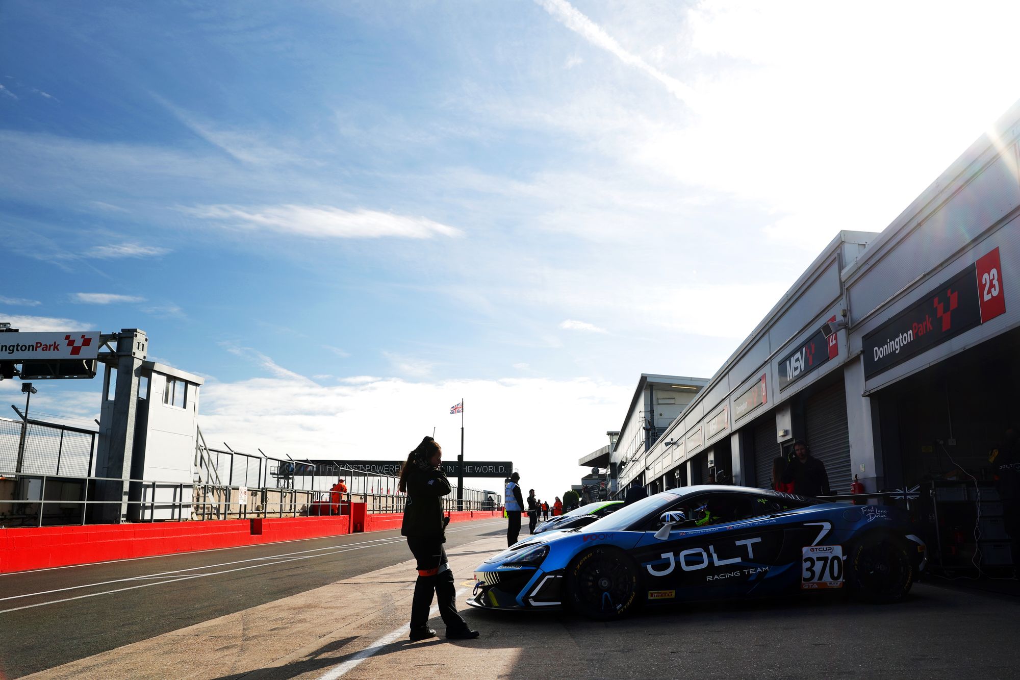 Jolt Racing Battles Adversity in GT Cup at Donington Park
